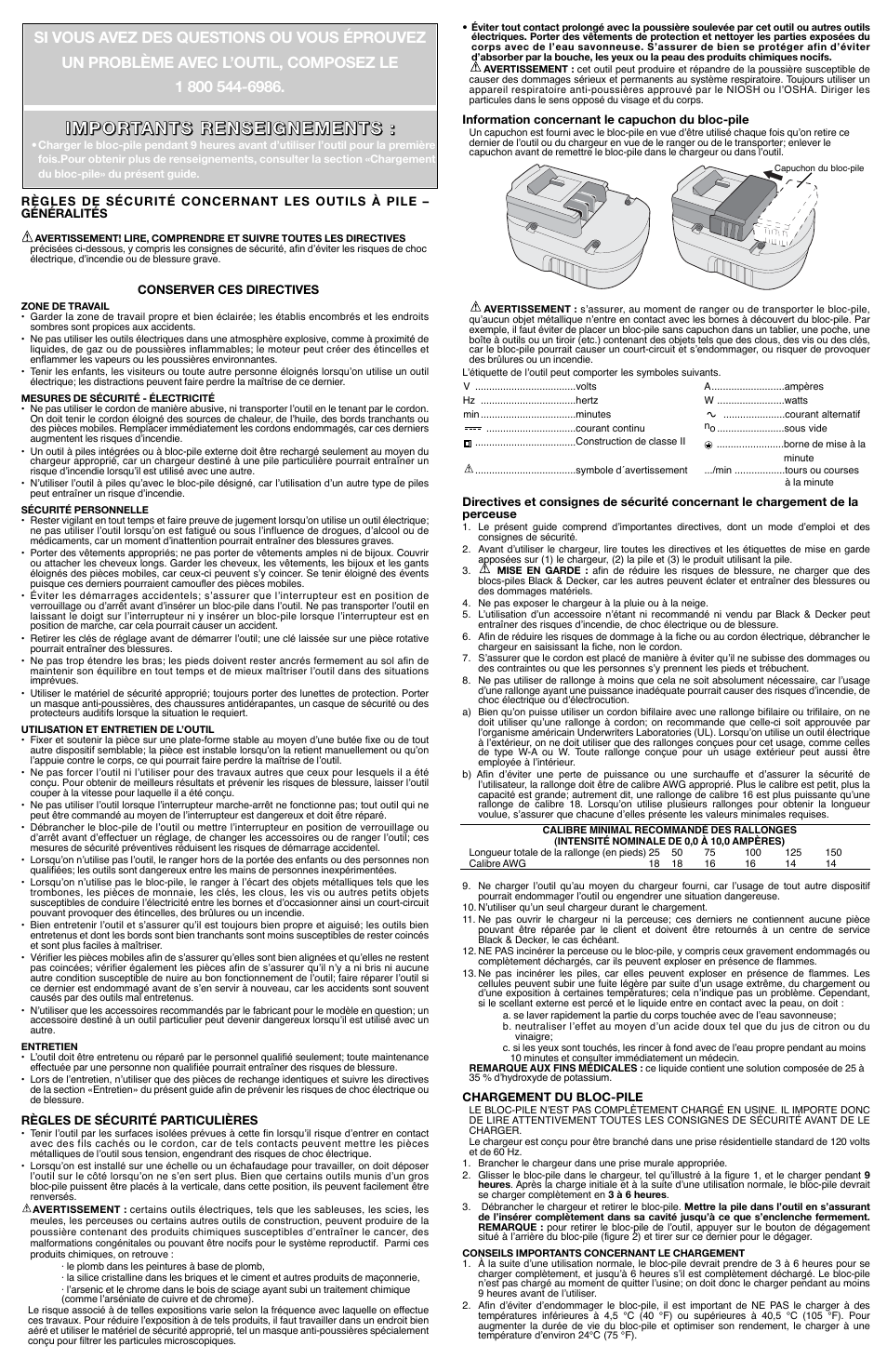 Black & Decker PSO1800 User Manual | Page 3 / 6