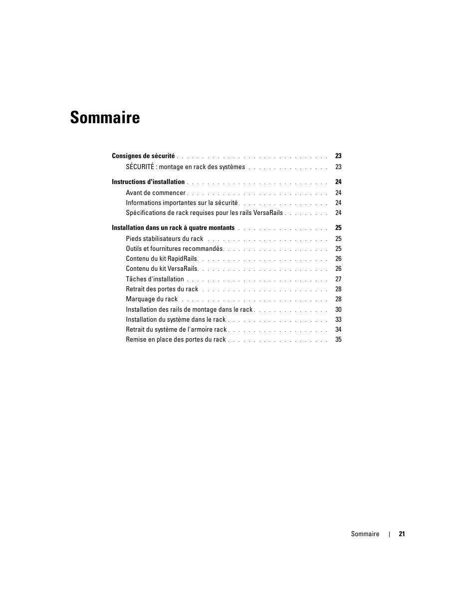 Sommaire | Dell POWERVAULT MD1000 User Manual | Page 23 / 92