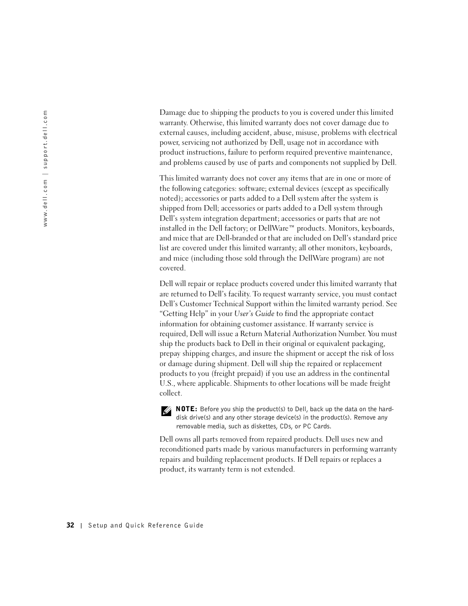 Dell OptiPlex GX240 User Manual | Page 34 / 121
