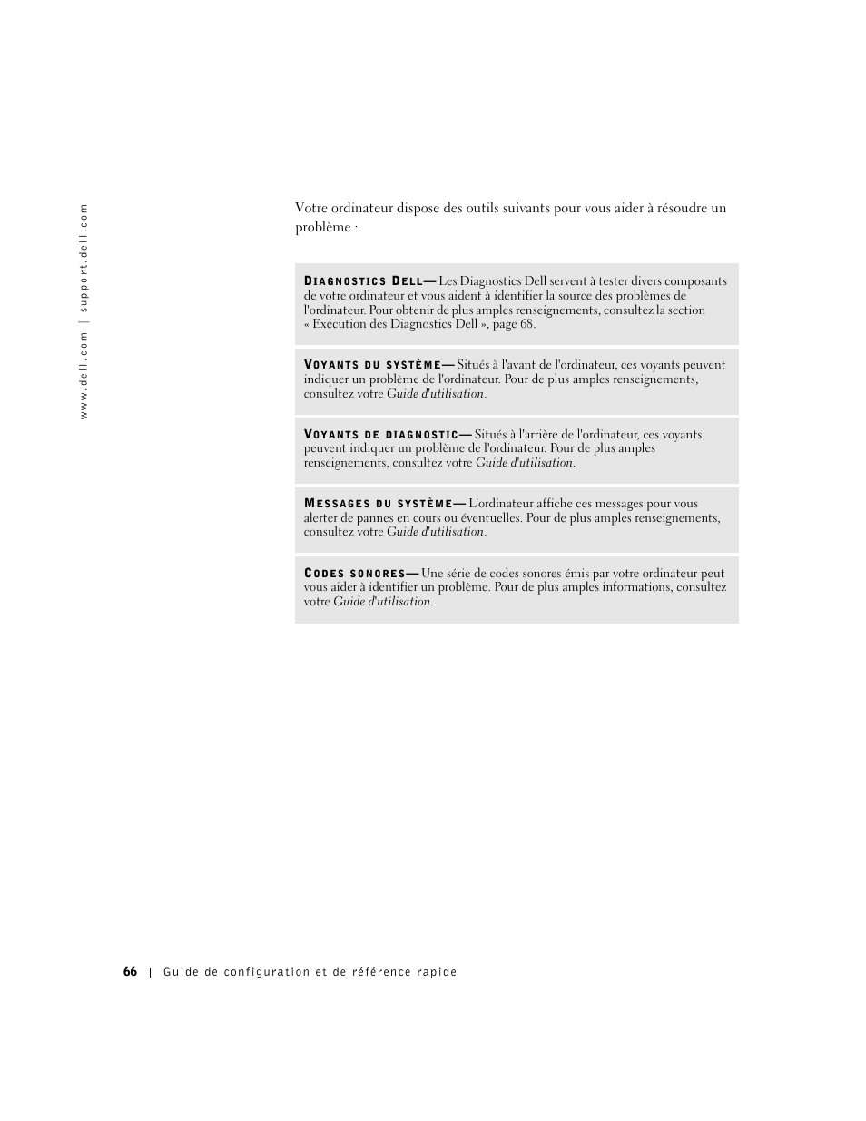 Dell OptiPlex GX240 User Manual | Page 68 / 121