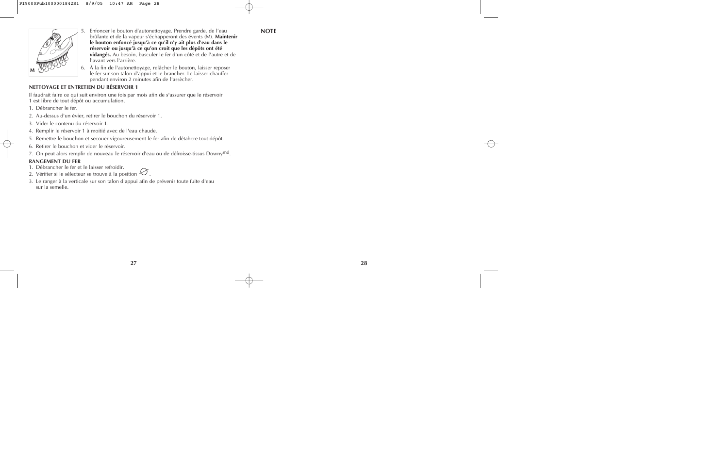 Black & Decker PI9000 User Manual | Page 15 / 19