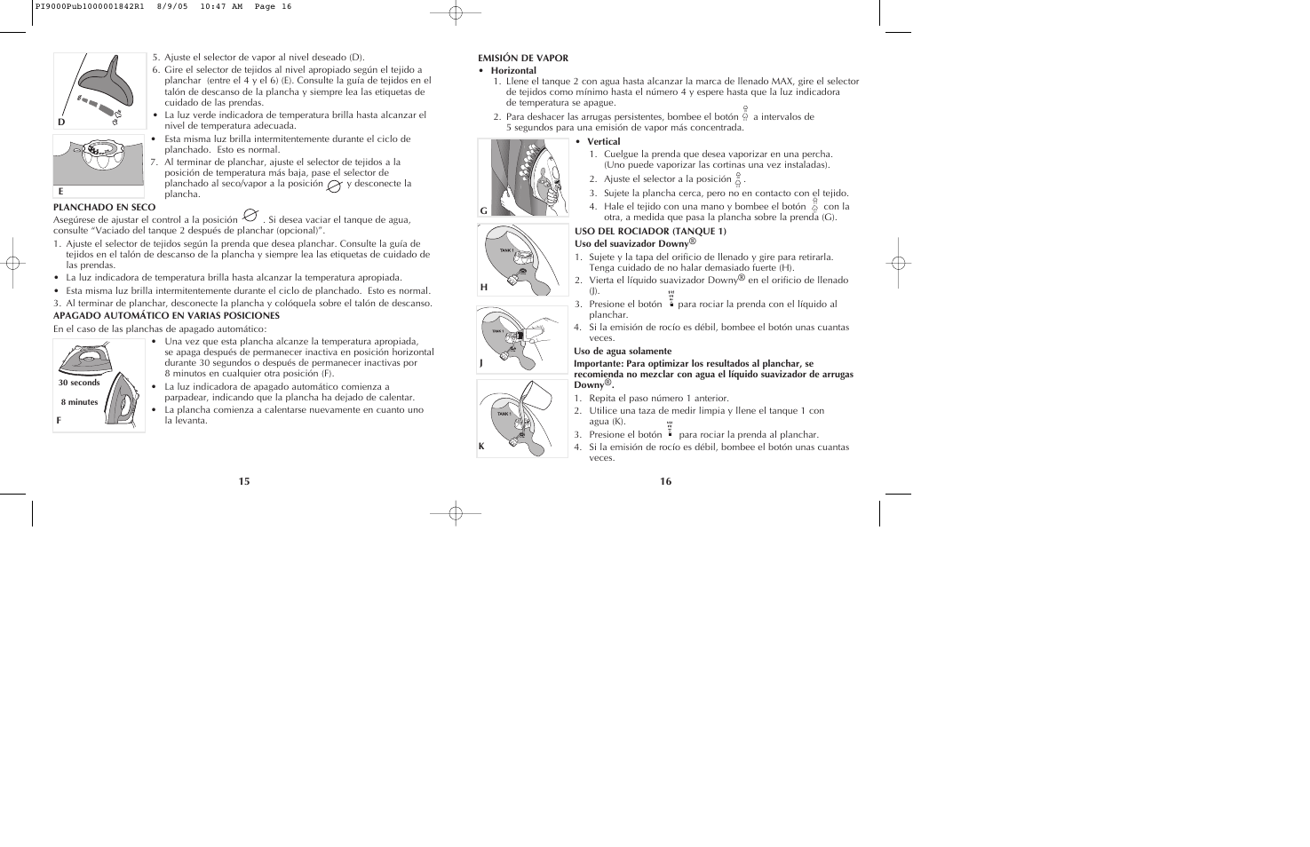 Black & Decker PI9000 User Manual | Page 9 / 19
