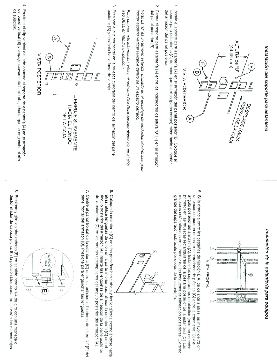 Dell PowerEdge Rack Enclosure 4620S User Manual | Page 5 / 10