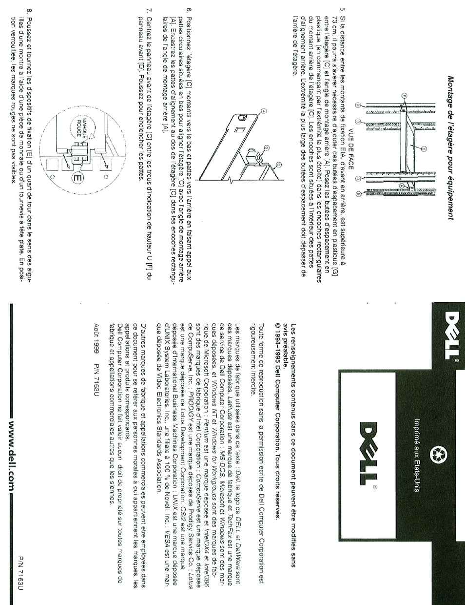 Dell PowerEdge Rack Enclosure 4620S User Manual | Page 8 / 10