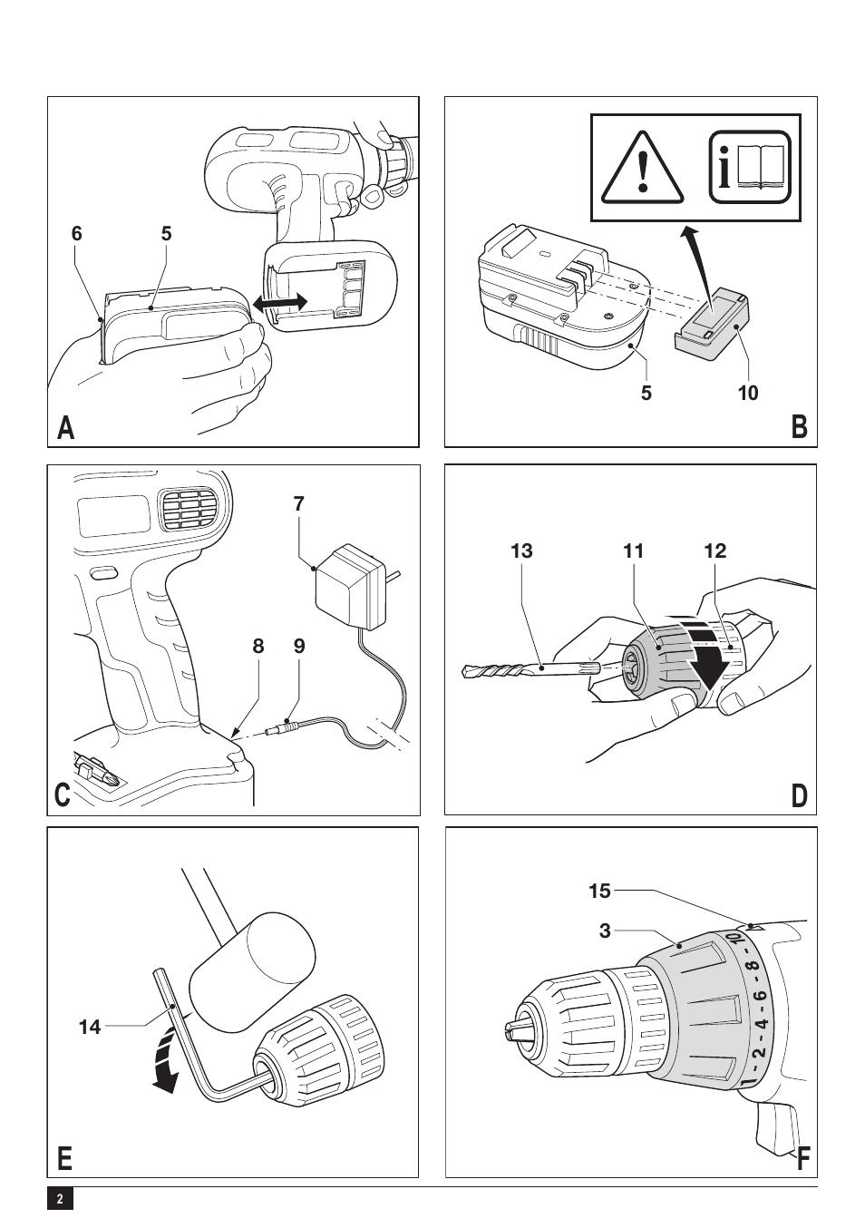 Black & Decker GC1200 User Manual | Page 2 / 18