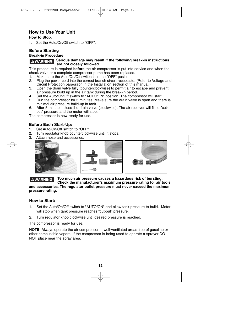 Black & Decker 495233-00 User Manual | Page 12 / 51