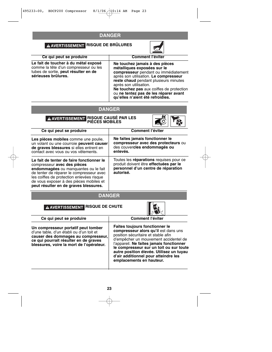 Black & Decker 495233-00 User Manual | Page 23 / 51
