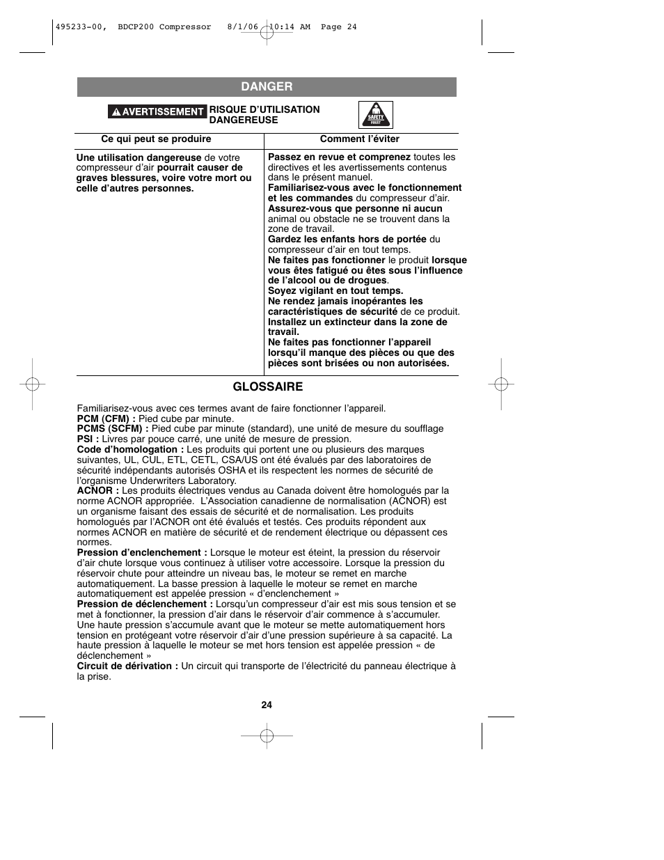 Black & Decker 495233-00 User Manual | Page 24 / 51