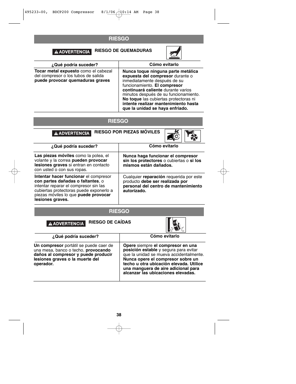 Black & Decker 495233-00 User Manual | Page 38 / 51