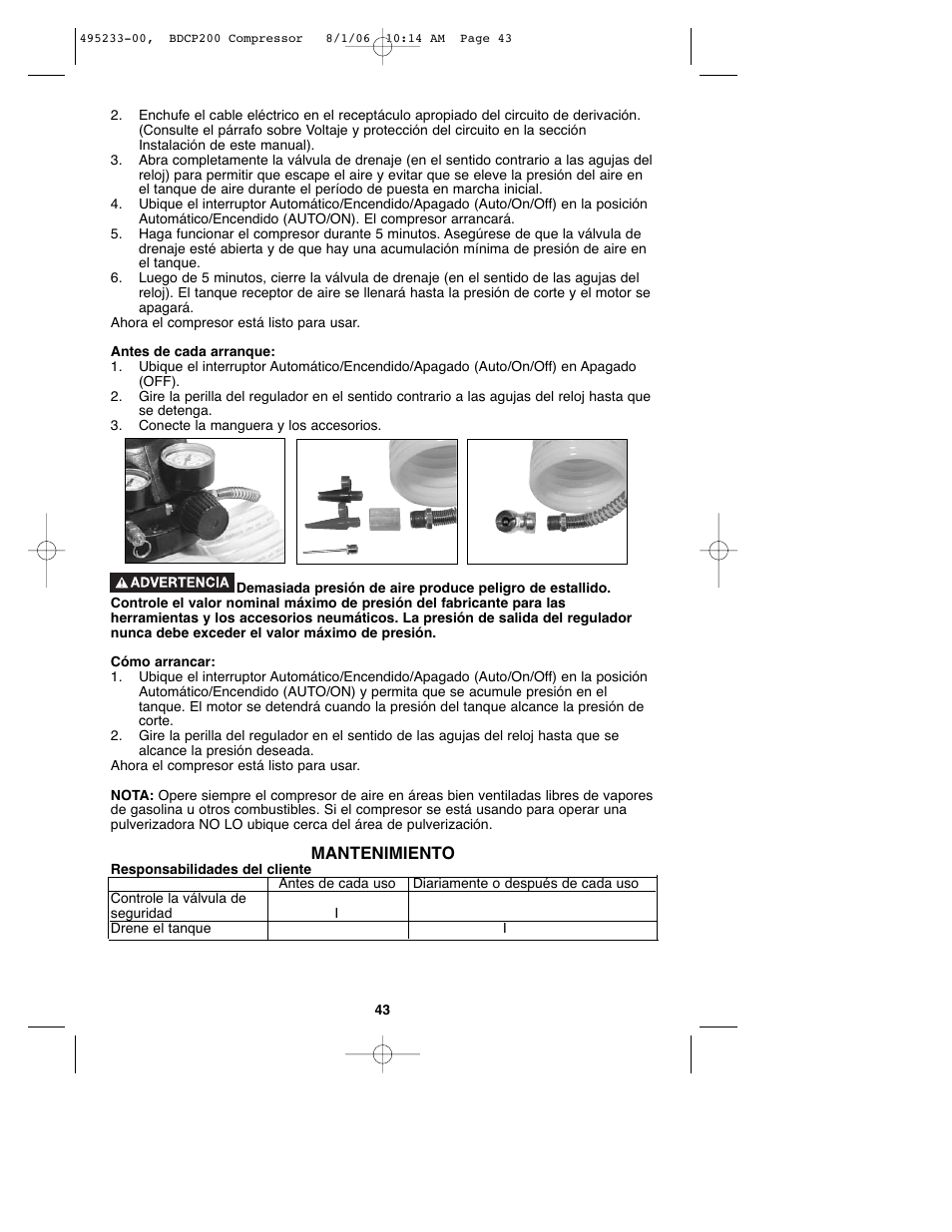 Black & Decker 495233-00 User Manual | Page 43 / 51