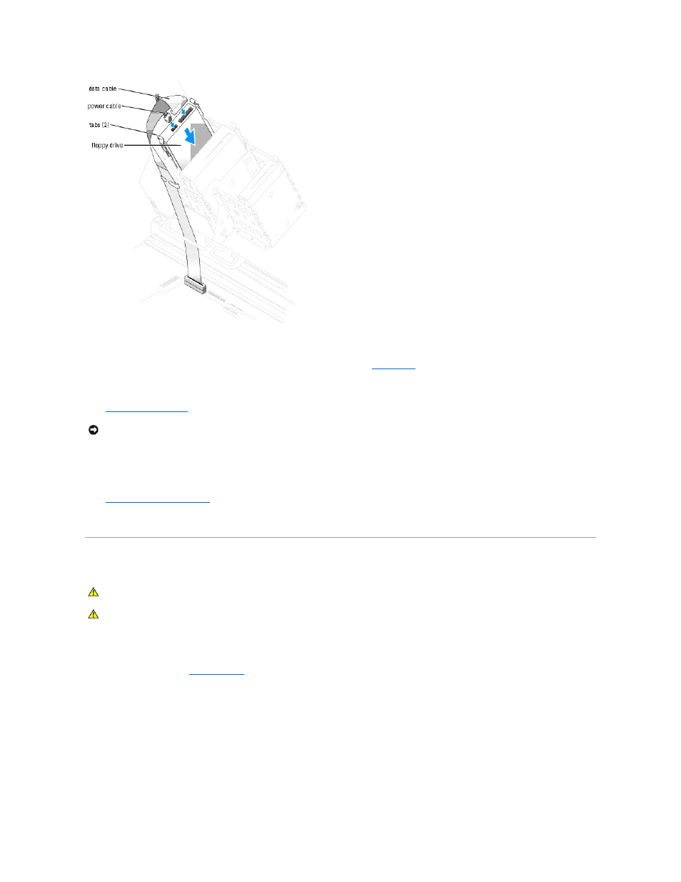 Cd/dvd drive, Removing a cd/dvd drive | Dell XPS/Dimension XPS Gen 4 User Manual | Page 35 / 53