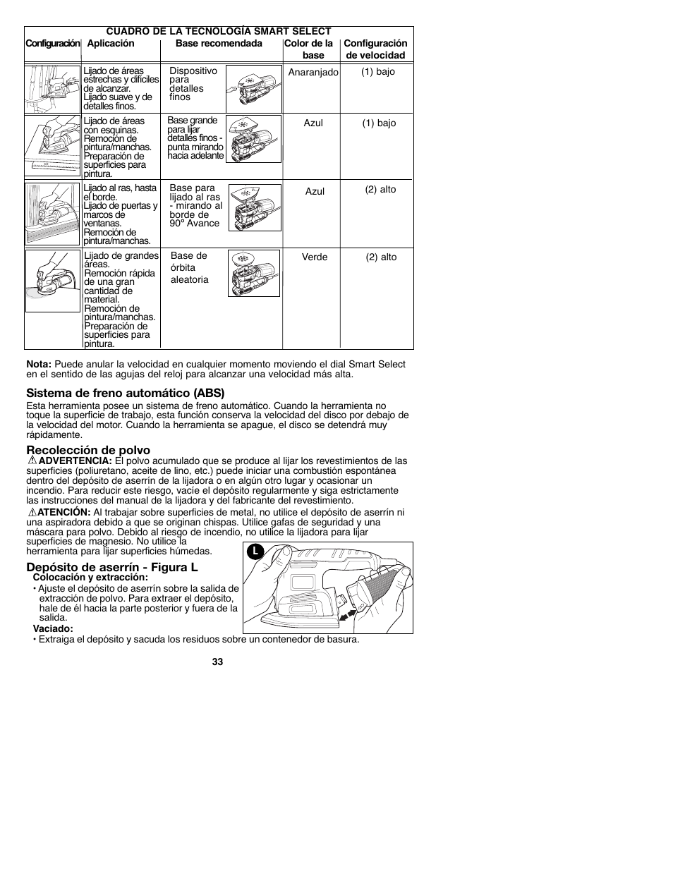 Black & Decker MS2000 User Manual | Page 33 / 36