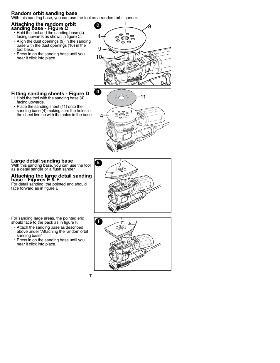 Black & Decker MS2000 User Manual | Page 7 / 36