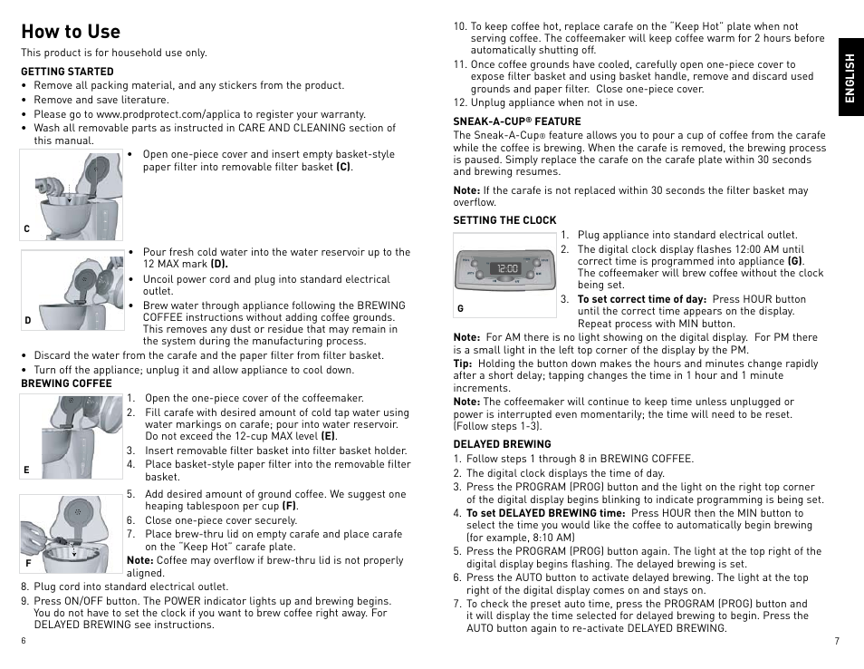 How to use | Black & Decker DLX1050B User Manual | Page 4 / 15