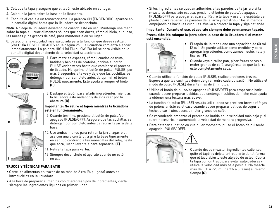 Black & Decker CYCLONE BLC12600BUC User Manual | Page 12 / 19
