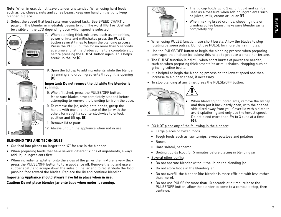 Black & Decker CYCLONE BLC12600BUC User Manual | Page 4 / 19