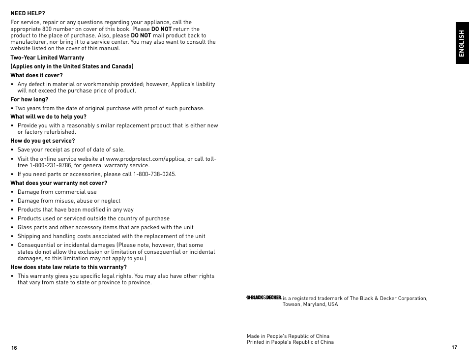 Black & Decker CYCLONE BLC12600BUC User Manual | Page 9 / 19