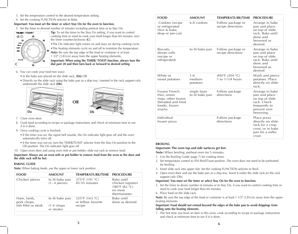 Black & Decker TRO4050B User Manual | Page 4 / 19