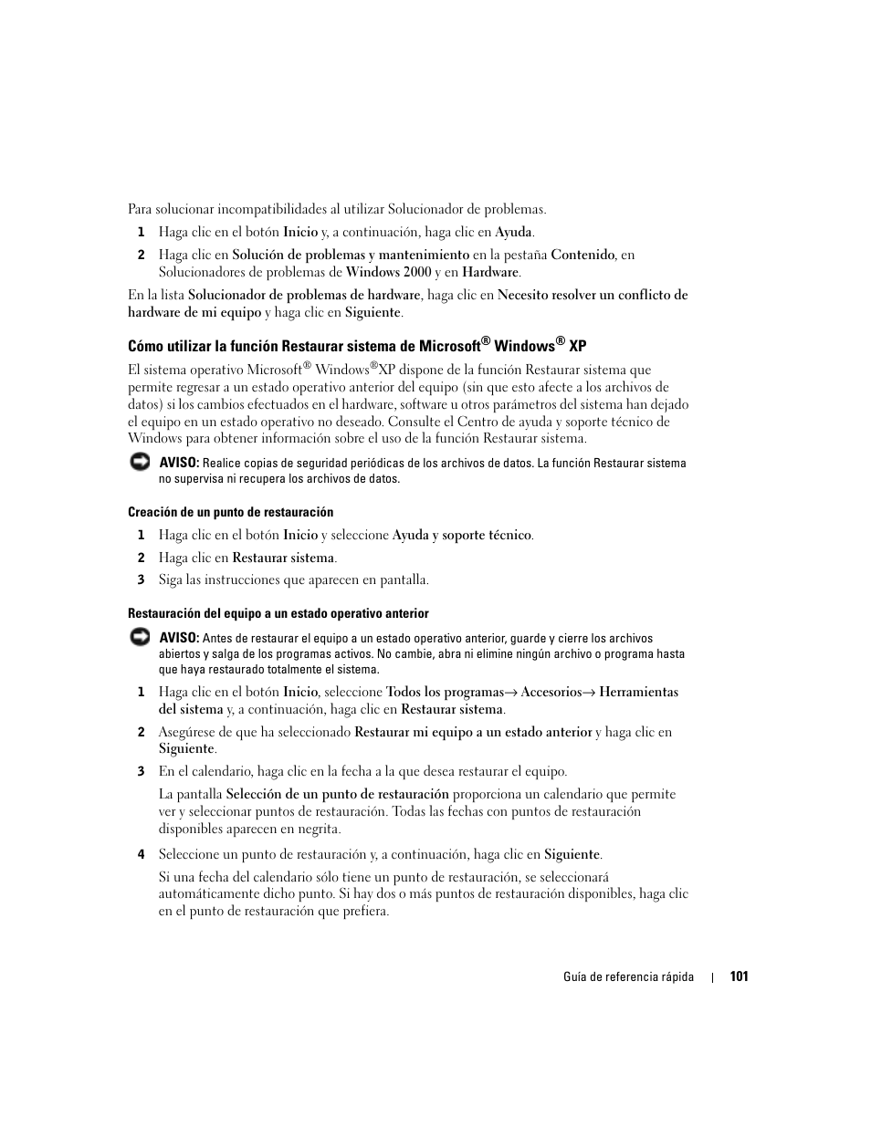 Dell OptiPlex GX280 User Manual | Page 101 / 108