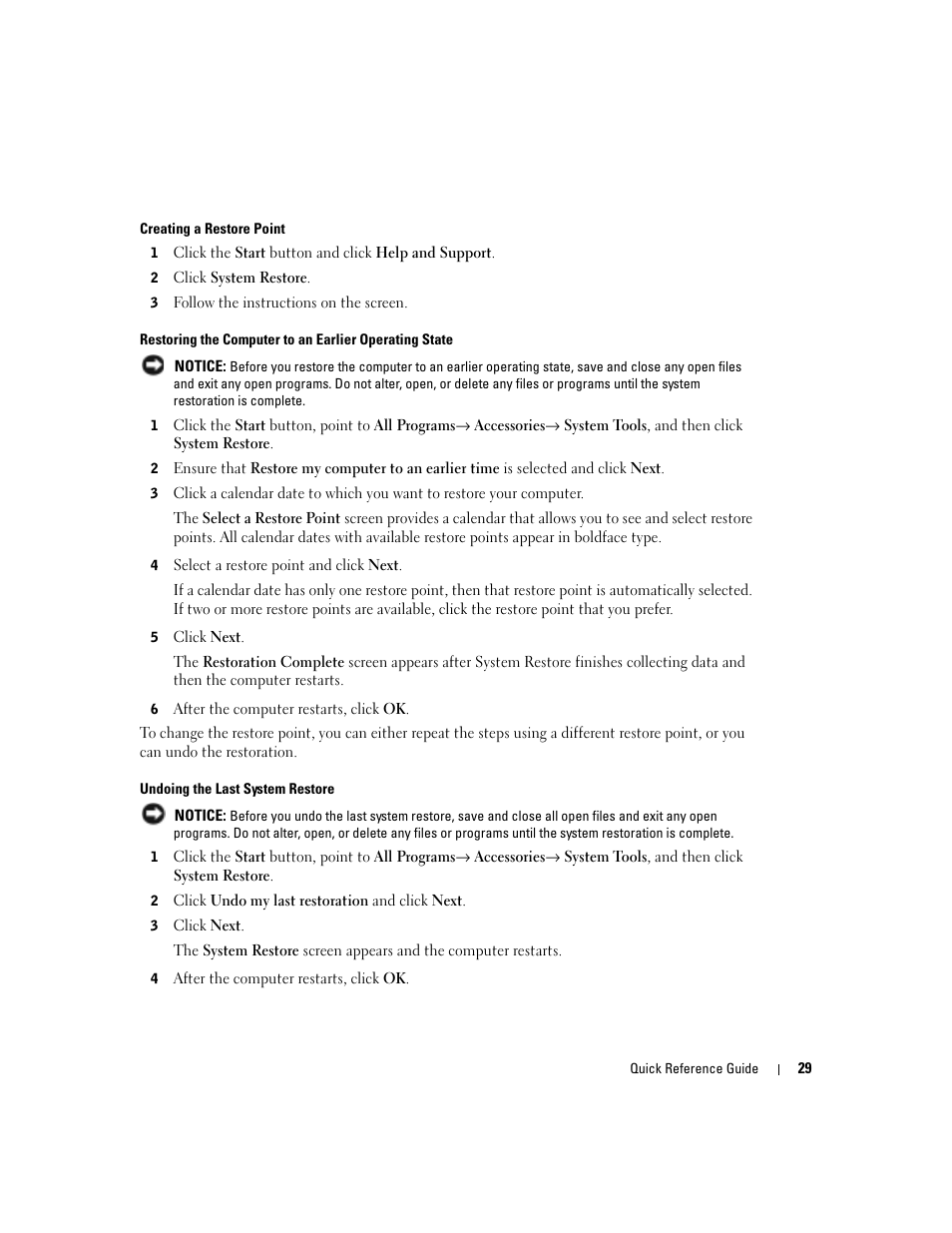Dell OptiPlex GX280 User Manual | Page 29 / 108