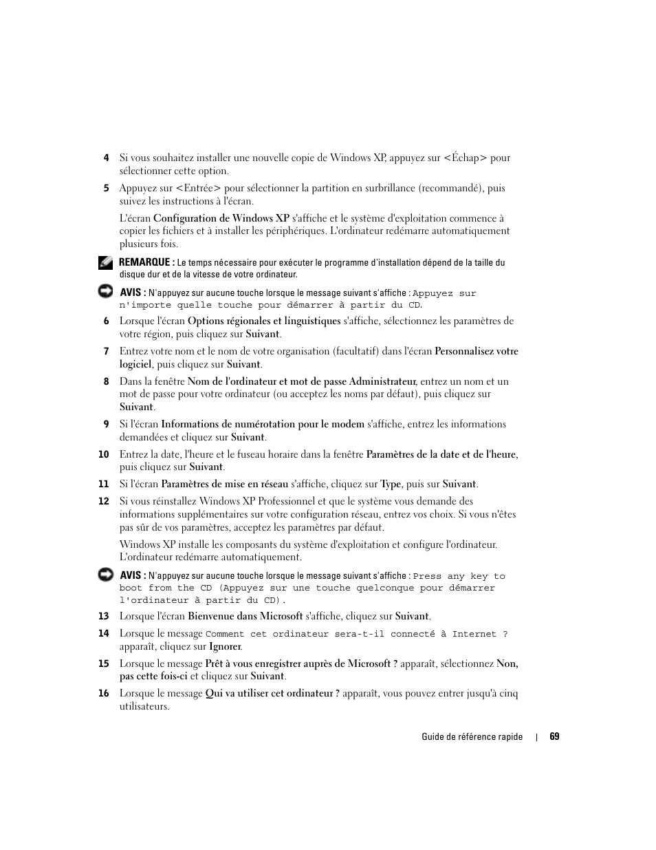 Dell OptiPlex GX280 User Manual | Page 69 / 108