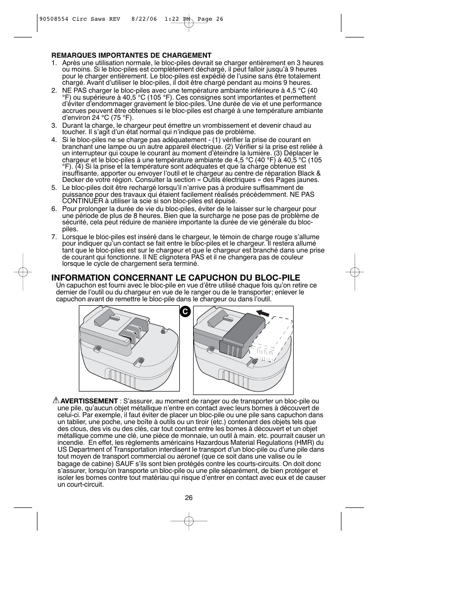 Black & Decker FIRESTORM FS1807CS User Manual | Page 26 / 56