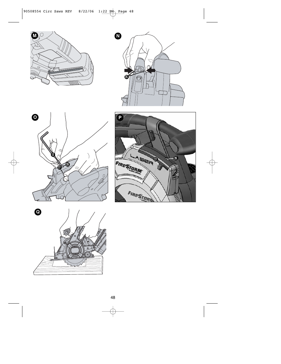 Black & Decker FIRESTORM FS1807CS User Manual | Page 48 / 56
