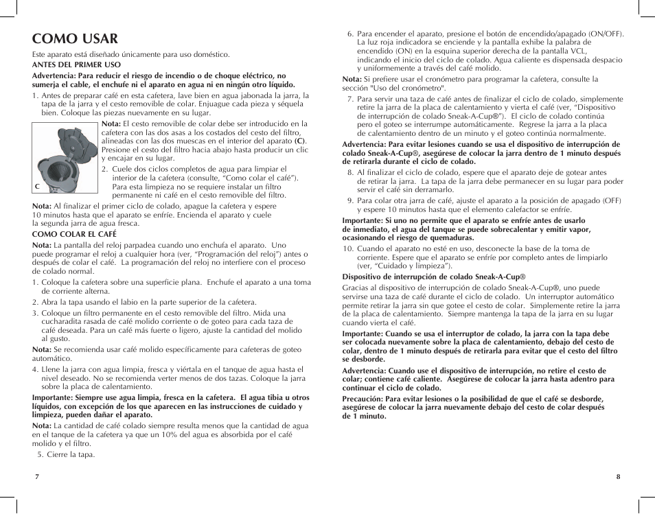Como usar | Black & Decker r DCM900B User Manual | Page 5 / 15