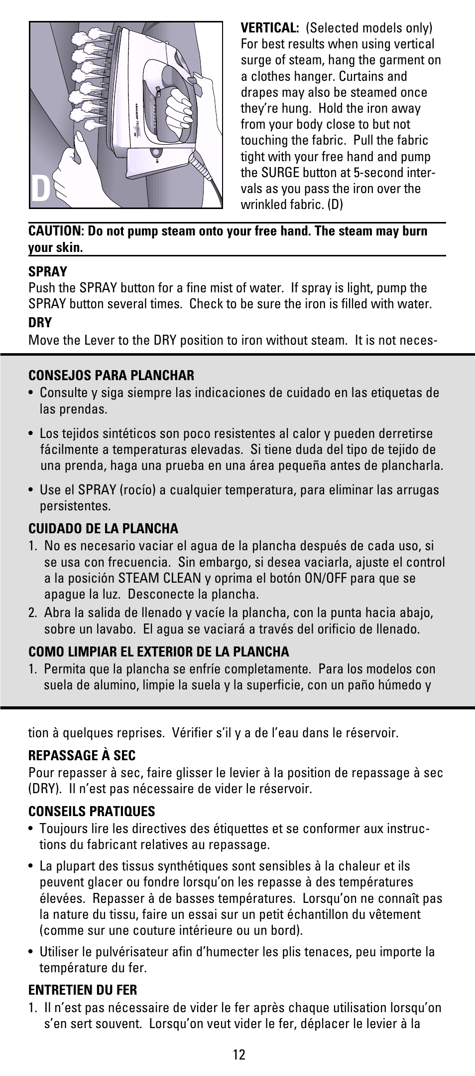 Black & Decker X700 User Manual | Page 12 / 16