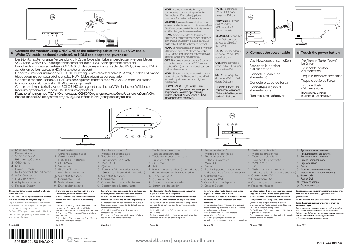 Dell S2330MX Monitor User Manual | Page 2 / 2