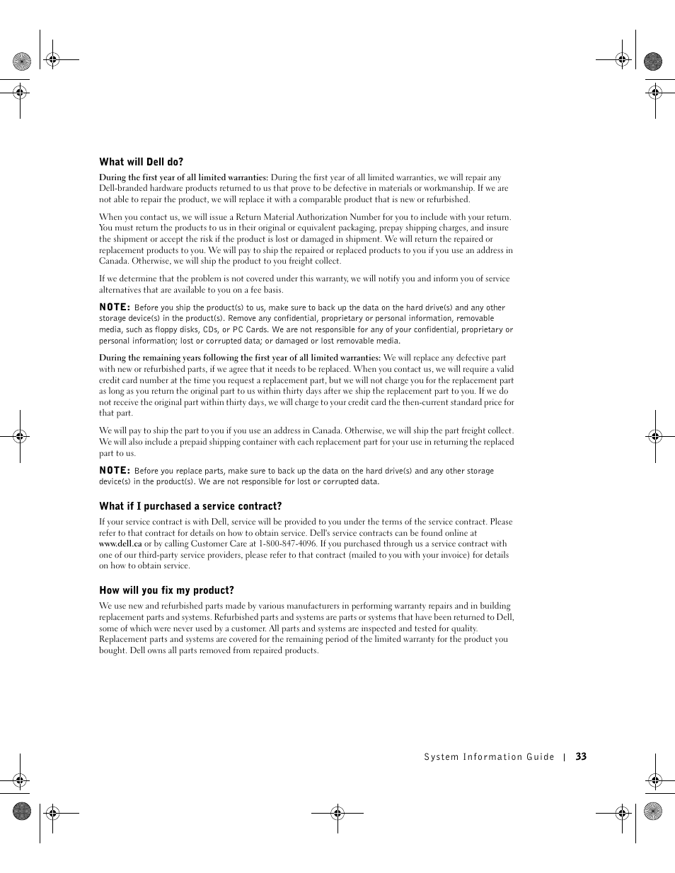 Dell Precision M60 User Manual | Page 35 / 144