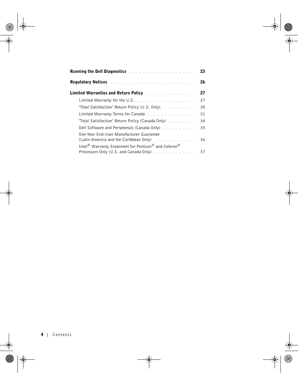 Dell Precision M60 User Manual | Page 6 / 144