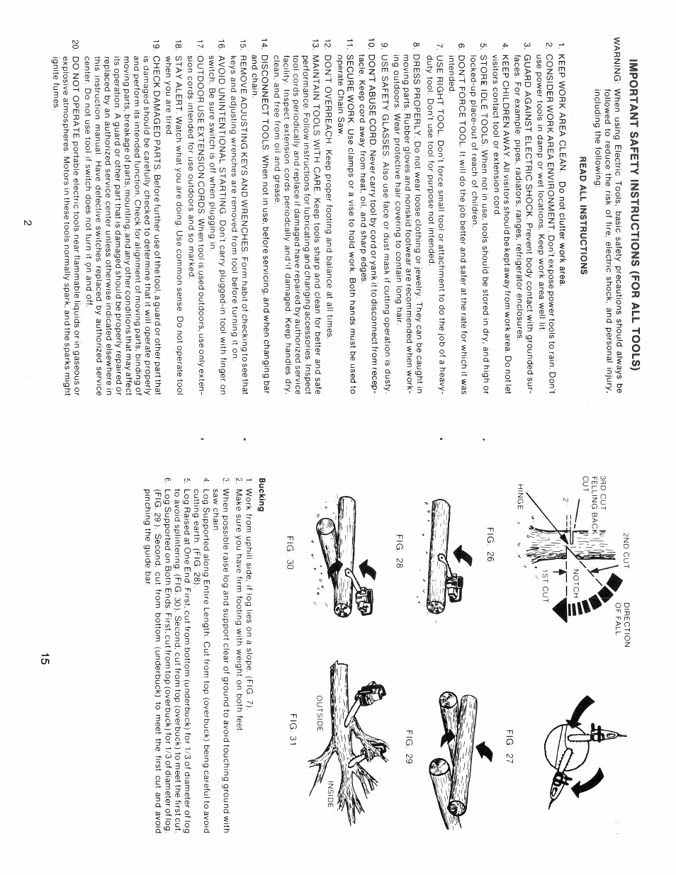 Important safety instructions (for all tools) | Black & Decker 3803-10 User Manual | Page 2 / 8