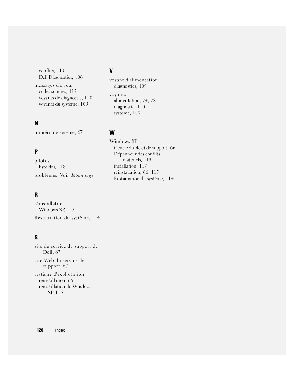 Dell OptiPlex 745 User Manual | Page 120 / 360