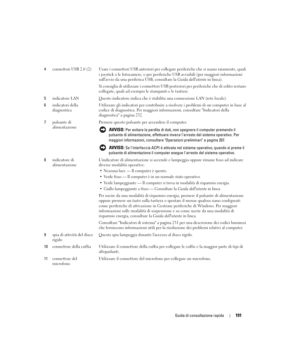 Dell OptiPlex 745 User Manual | Page 191 / 360