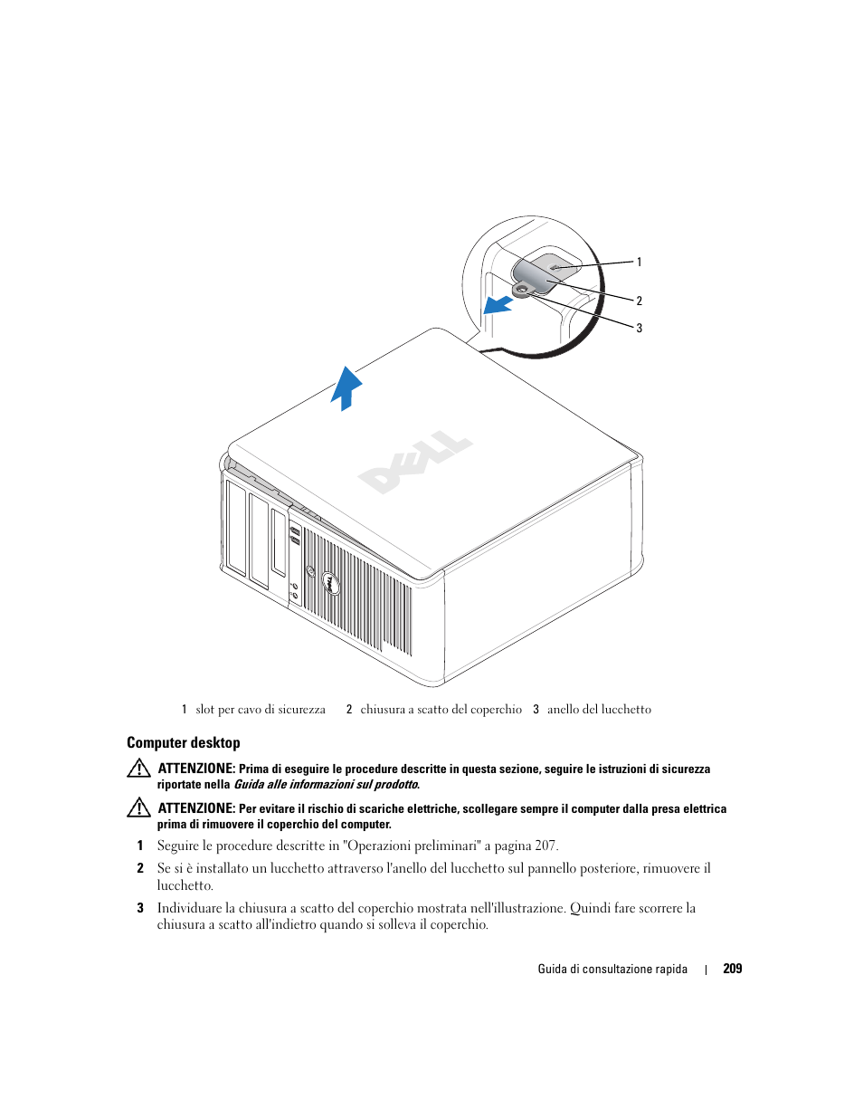 Computer desktop | Dell OptiPlex 745 User Manual | Page 209 / 360