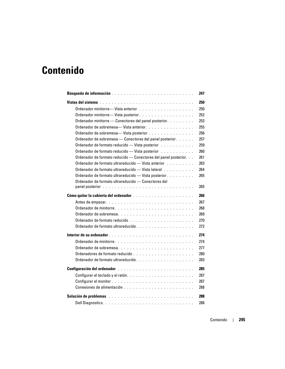 Dell OptiPlex 745 User Manual | Page 245 / 360