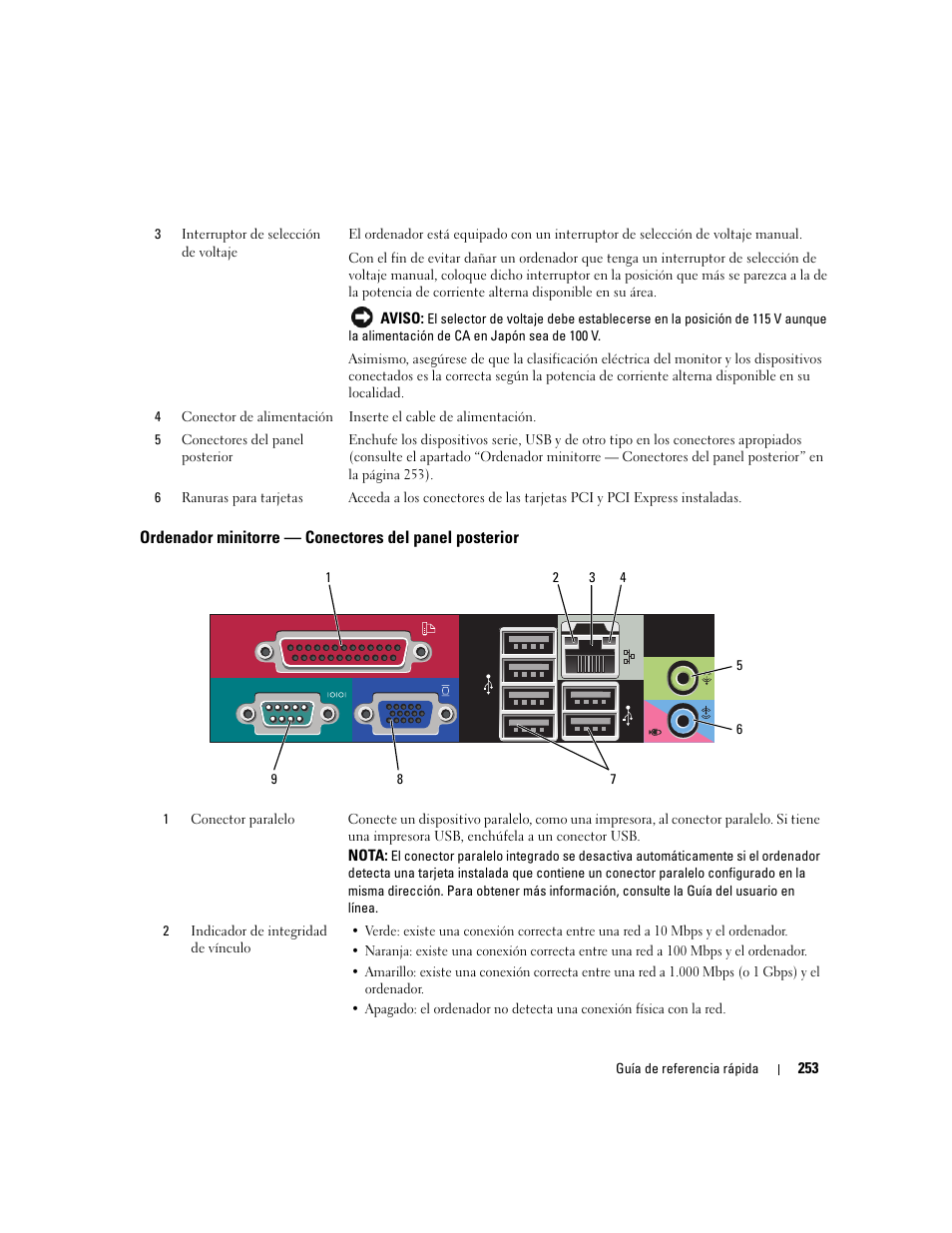 Dell OptiPlex 745 User Manual | Page 253 / 360
