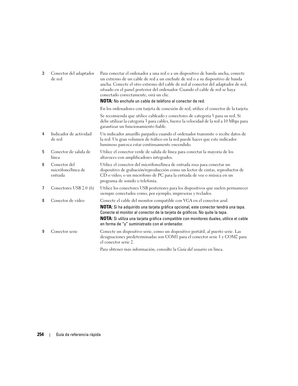 Dell OptiPlex 745 User Manual | Page 254 / 360