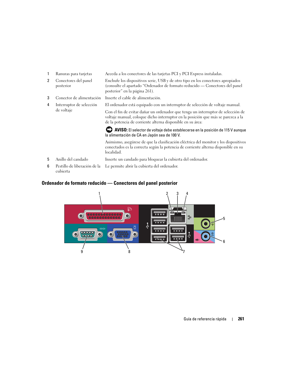 Dell OptiPlex 745 User Manual | Page 261 / 360