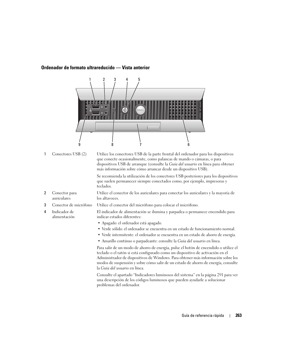 Dell OptiPlex 745 User Manual | Page 263 / 360