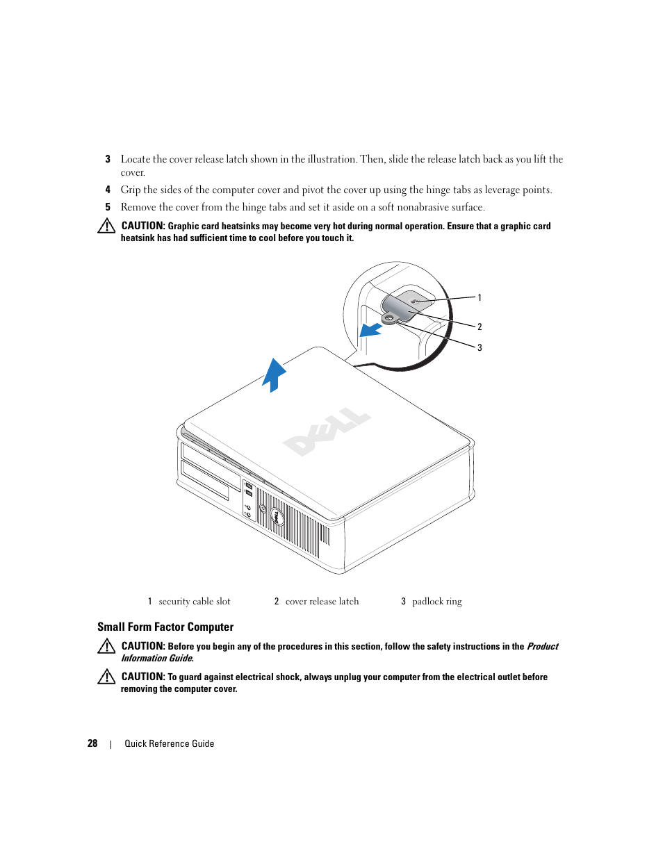 Small form factor computer | Dell OptiPlex 745 User Manual | Page 28 / 360