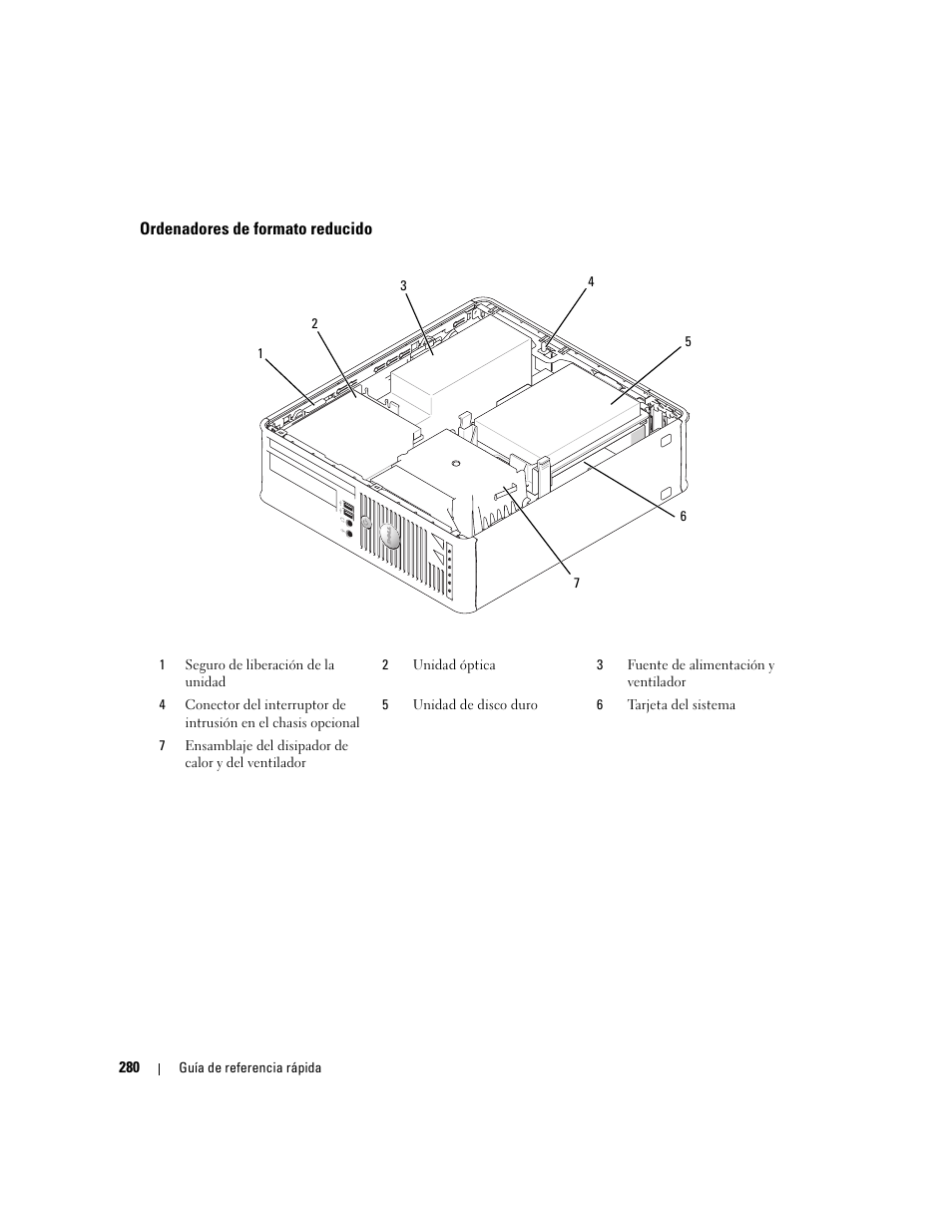 Ordenadores de formato reducido | Dell OptiPlex 745 User Manual | Page 280 / 360