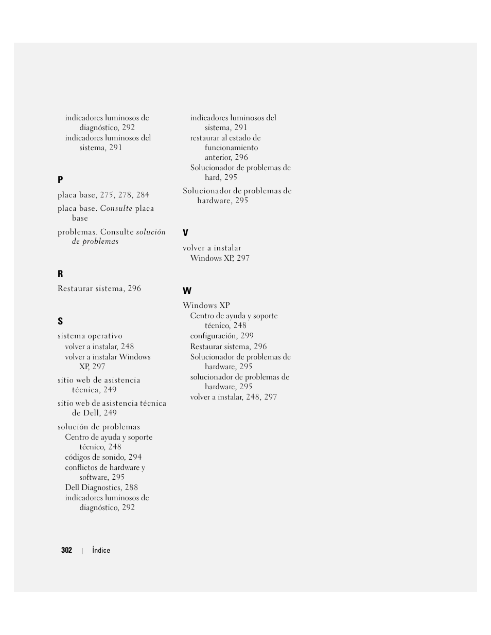 Dell OptiPlex 745 User Manual | Page 302 / 360