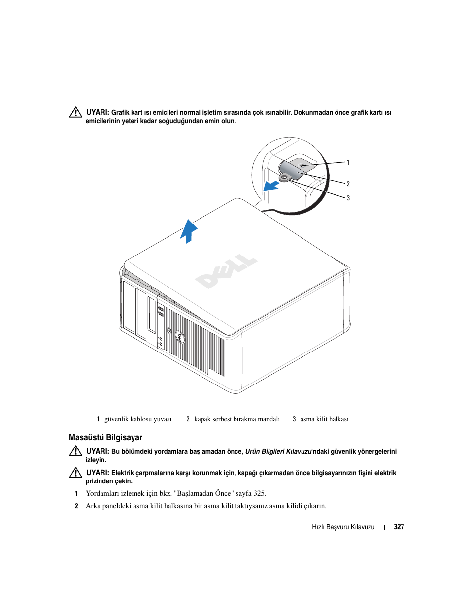 Masaüstü bilgisayar | Dell OptiPlex 745 User Manual | Page 327 / 360
