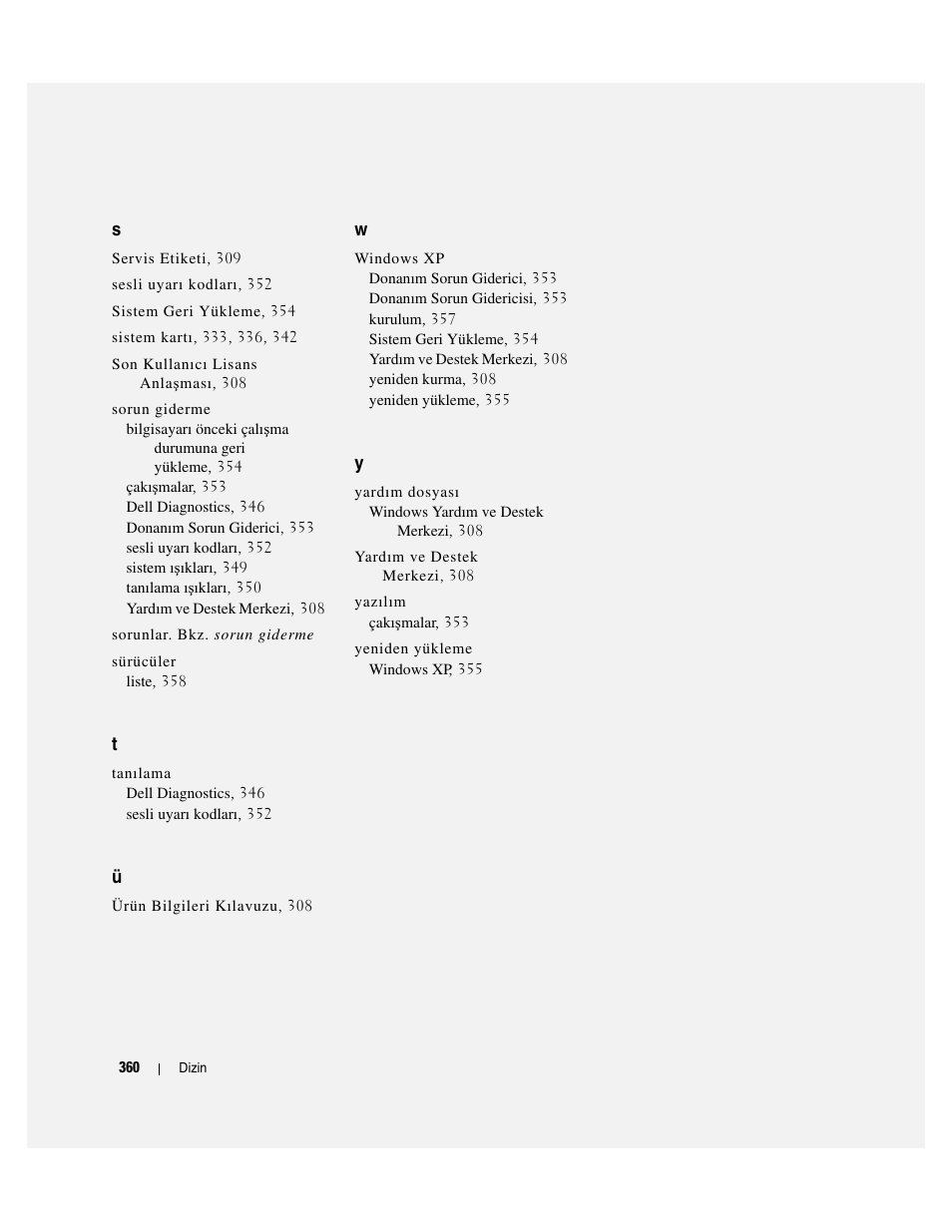 Dell OptiPlex 745 User Manual | Page 360 / 360