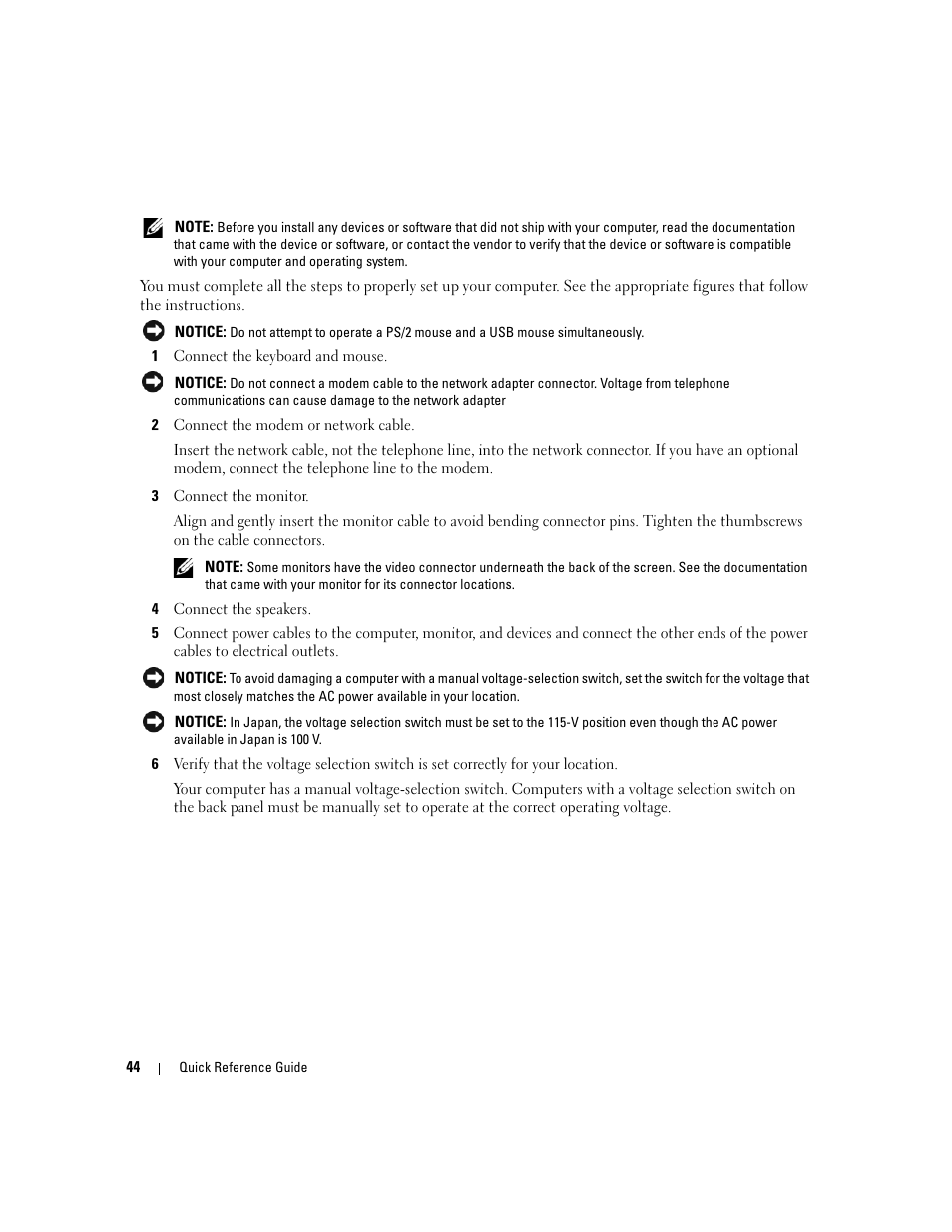 Dell OptiPlex 745 User Manual | Page 44 / 360