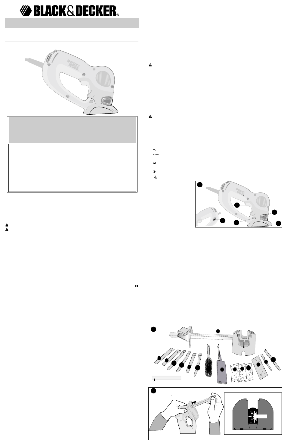Black & Decker Zip 611763-00 User Manual | 5 pages