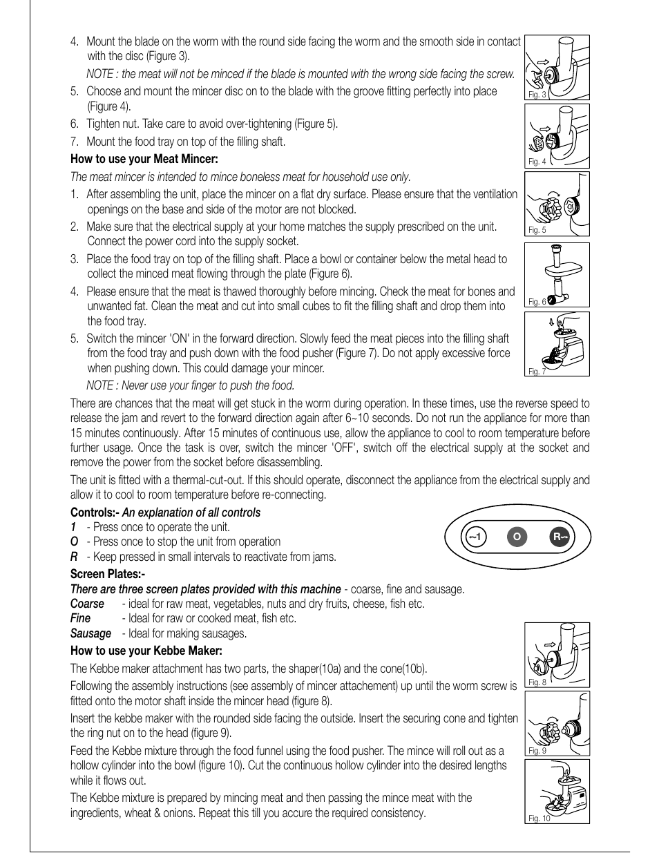Black & Decker FM1700 User Manual | Page 4 / 12