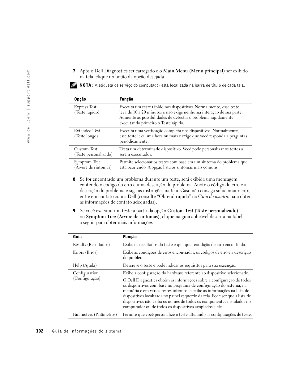 Dell Latitude D800 User Manual | Page 104 / 146